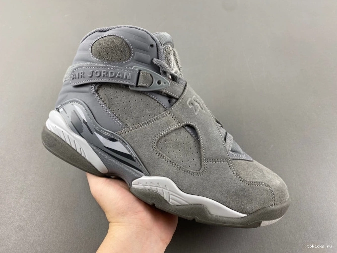 Rep TB Retro 8 Cool Grey Jordan 305381-014 0818